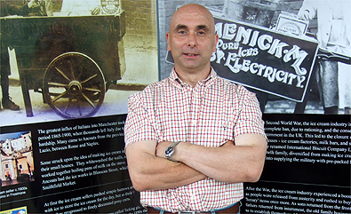 Anthony Rea, consultant for "Gelato in July"