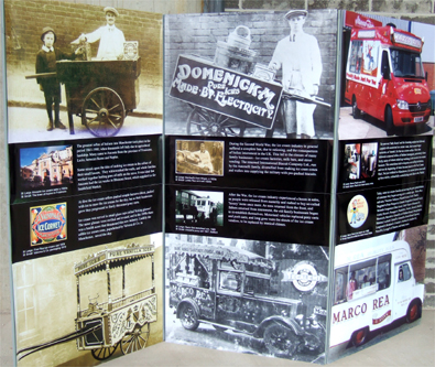 Part of Anthony Rea's exhibition at 