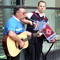 Franco and Antonio play at 